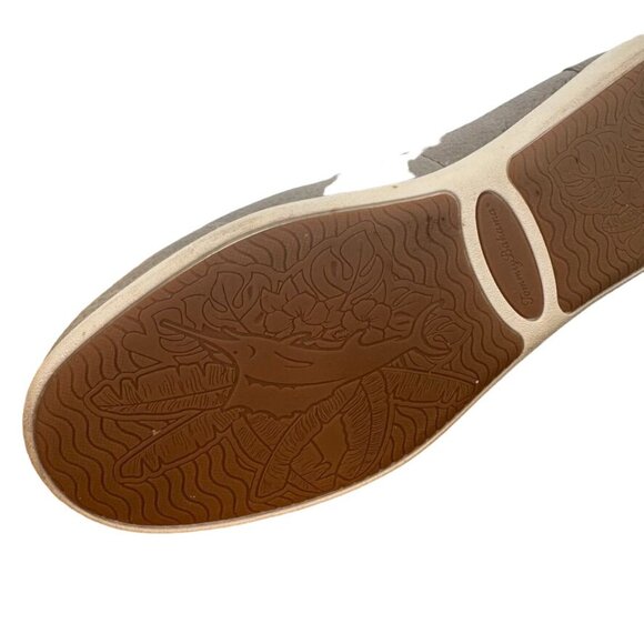 Tommy Bahama mens Thackary Leather Loafers Size 8.5 Gray - Picture 14 of 16